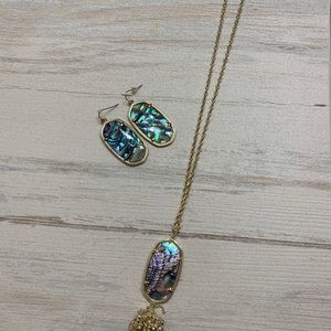 Kendra Scott Earrings and Necklace Set